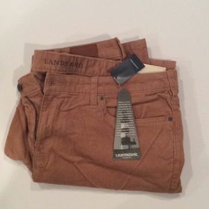 Lands End sz 16w brown cords